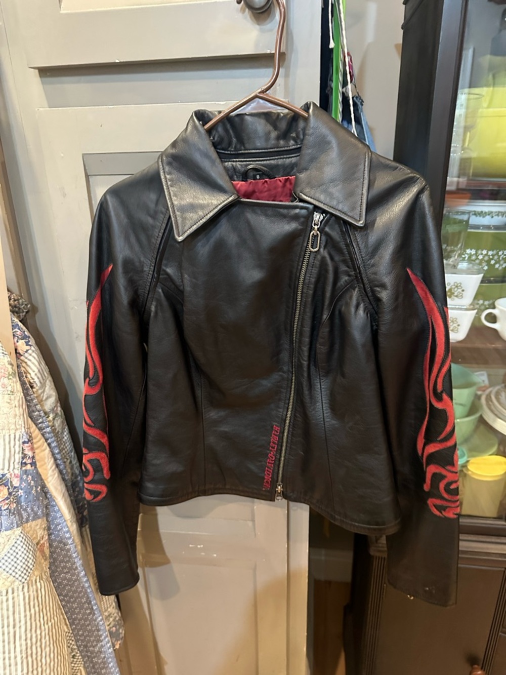 Woman’s Harley Davidson jacket 2 in 1 size 8